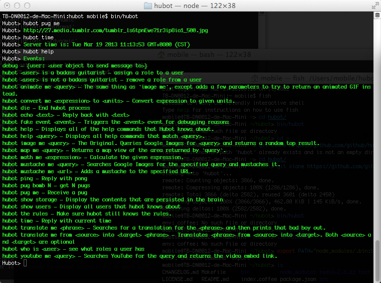 pug json hubot install hubot 机器人安裝 obaby mars pug json hubot install hubot 机器人安裝 obaby mars